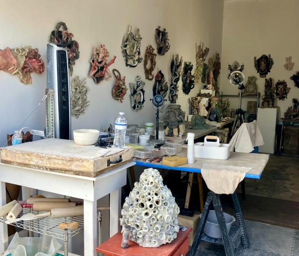 Walter O'Neill, ceramic sculpture 