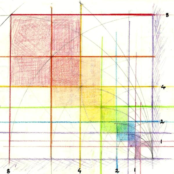 Harmonic Squares - sketch