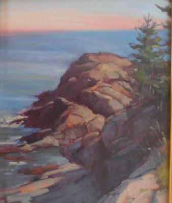Gull Rock from Burnt Head 16x20" oil Gull Rock from Burnt Head 16x20" oil