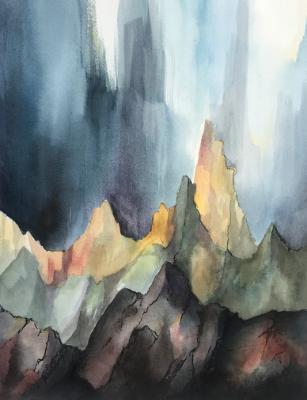 Midnight in Mongolia (sold)