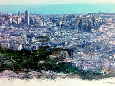 Barcelona from Tibidabo Barcelona from Tibidabo