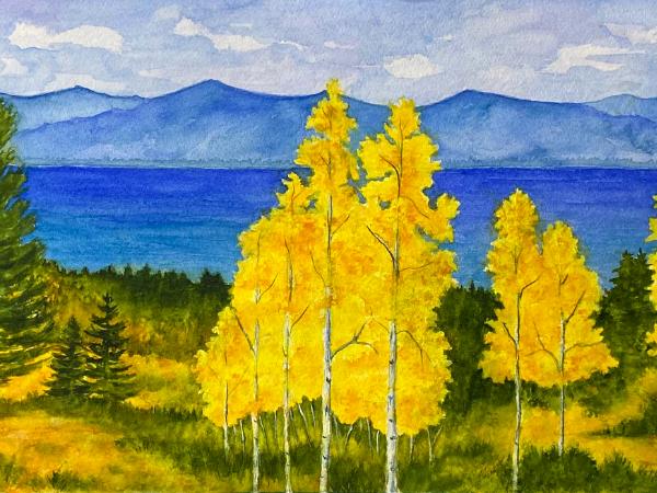 Fall Aspen at Tahoe