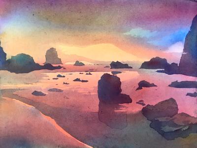 Bandon Sunset Glory Bandon Sunset Glory