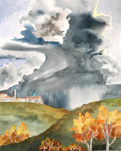 Thunderstorm, Tecolote Canyon (sold)