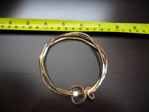 Bronze Tangle of Bangles