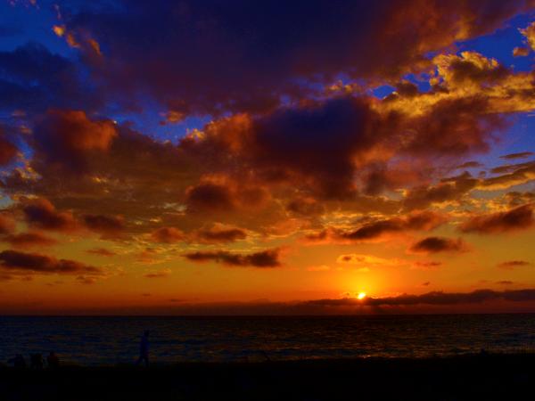 Sunset. Feb.28.2022. Blind PassBeach. Manasota Key. Florida