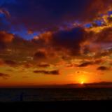 Sunset. Feb.28.2022. Blind PassBeach. Manasota Key. Florida