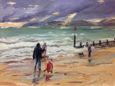 Bournemouth, 10x8 ins, oil on board Bournemouth, 10x8 ins, oil on board