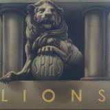 St. Helens High School Lion Mural
