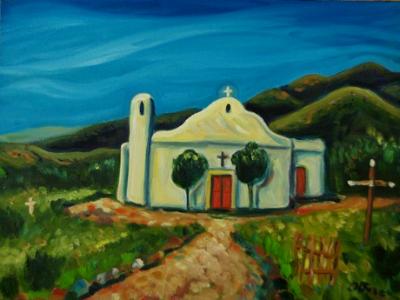 Golden Mission on the Turquoise Trail