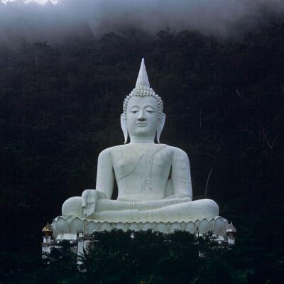 Pak Chong Buddha - dk blue tone