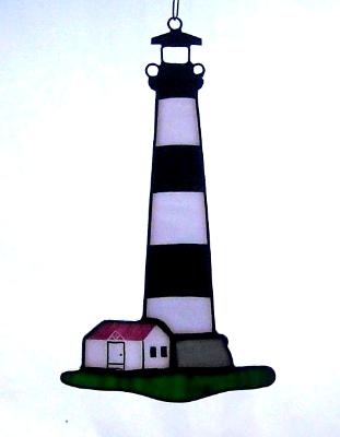 Bodie Island NC Lighthouse Suncatcher Bodie Island NC Lighthouse Suncatcher