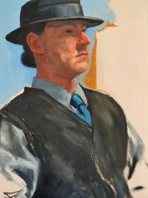 Young Man With Fedora