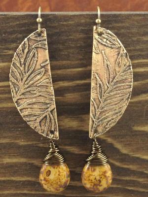 Etched Brass Moon Earrings *temporarily unavailable* Etched Brass Moon Earrings *temporarily unavailable*