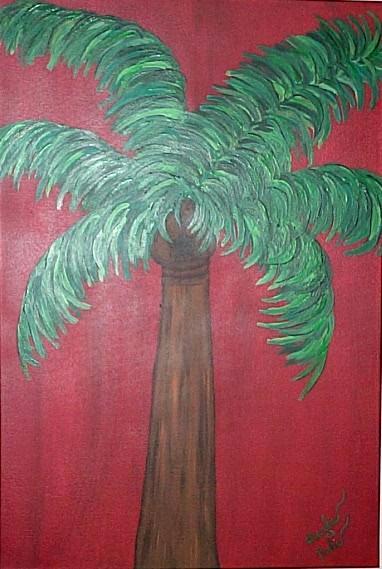 Red Palm for Mom