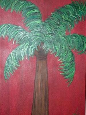 Red Palm for Mom