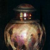 Raku Lidded Vessel