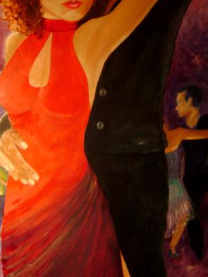 Tango Elations ~ Oil ~ 18X24 