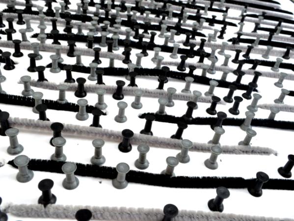 B-W Circled Stem Lines