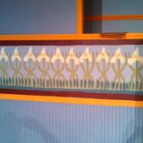 Meet Me in Saint Louis House Interior hand painted Wallpaper Detail
