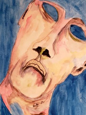 The slow disintegrating of identity #17. The slow disintegrating of identity #17.