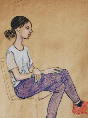 Zvataida, Seated Figure Zvataida, Seated Figure
