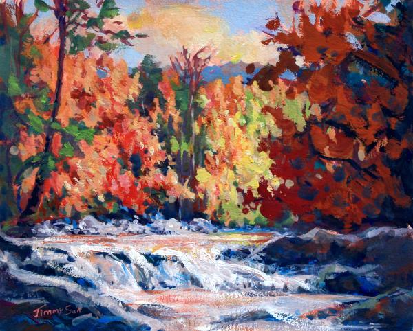 Flowing Through October’s Light 