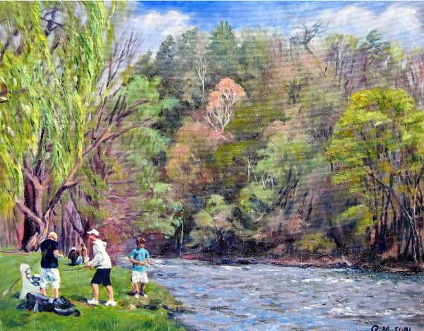 Fishing Season, Georgetown, Ontario