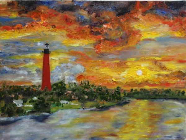 Light House at Tequesta Fl