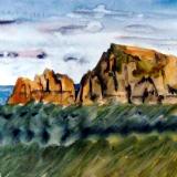 April's paintings.