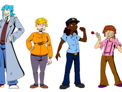 Camille, Rose, Tabitha and Emily redesigned Camille, Rose, Tabitha and Emily redesigned