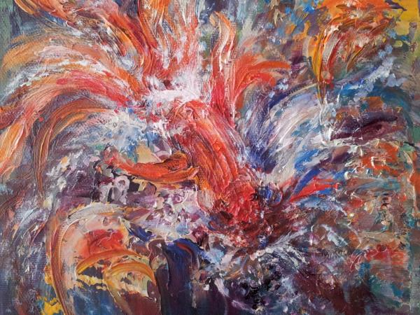 Splash 12x12 oil /alkyd 