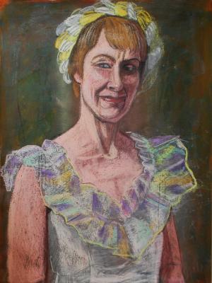 Denise, Pastel Portrait Denise, Pastel Portrait