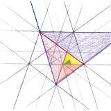 Golden Triangles from Pythagoras' Lute