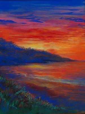 Study Sunset pastel