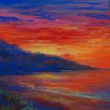 Sunset Study in Pastel