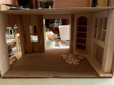 Back over to the little window corner