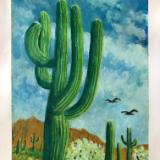 Saguaros and Teddy Bear Cholla