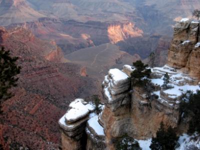 Snowy Canyon Steps