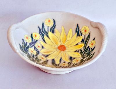 Sunflower Bowl with Handels Sunflower Bowl with Handels