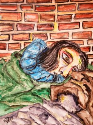 There is no sleep when every sound in the dark night stirs the minds deepest fears. There is no sleep when every sound in the dark night stirs the minds deepest fears.