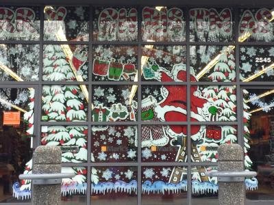 Santa clothes line