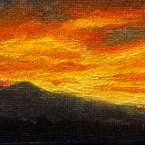 Sunrise over Ramona