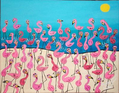Sunny Beach of Pink Sunny Beach of Pink