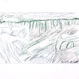 Niagara Falls in Winter Study No 2