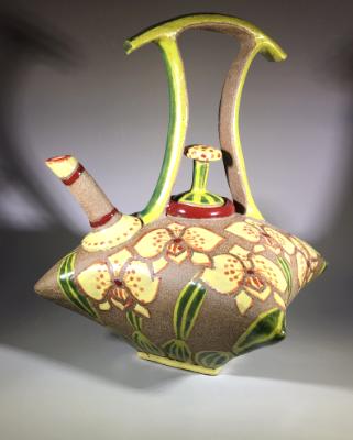 Orinendo Orchid Teapot Orinendo Orchid Teapot