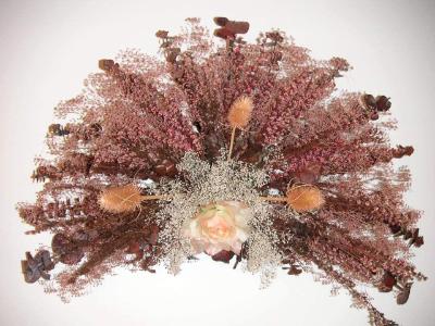 Fan Shape Design-Dried Flower Fan Shape Design-Dried Flower