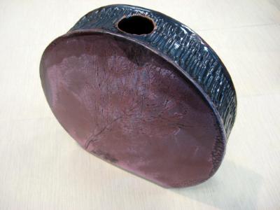 120309.B Hand-Built Decorative Vase 120309.B Hand-Built Decorative Vase