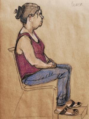 Renea, Seated