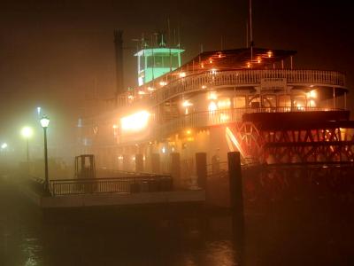 Riverboat Natchez in Fog Riverboat Natchez in Fog